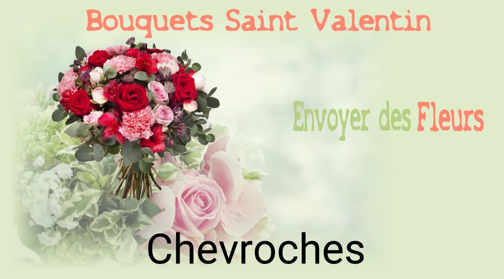 Roses de Saint-Valentin livrées à Chevroches
